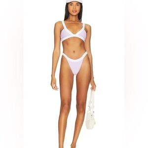 Tularosa Shore‎ Bottom and  Top Set in Orchid And White